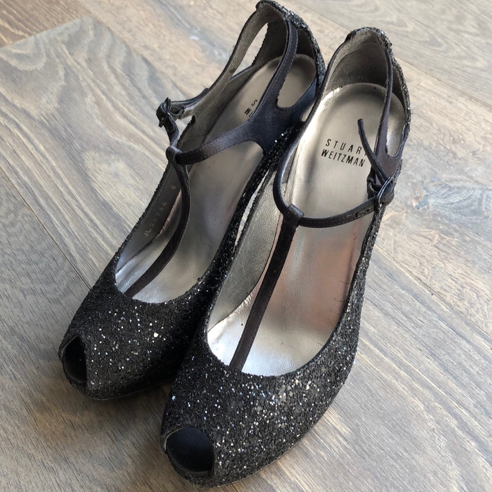STUART WEITZMAN evening heels size 8